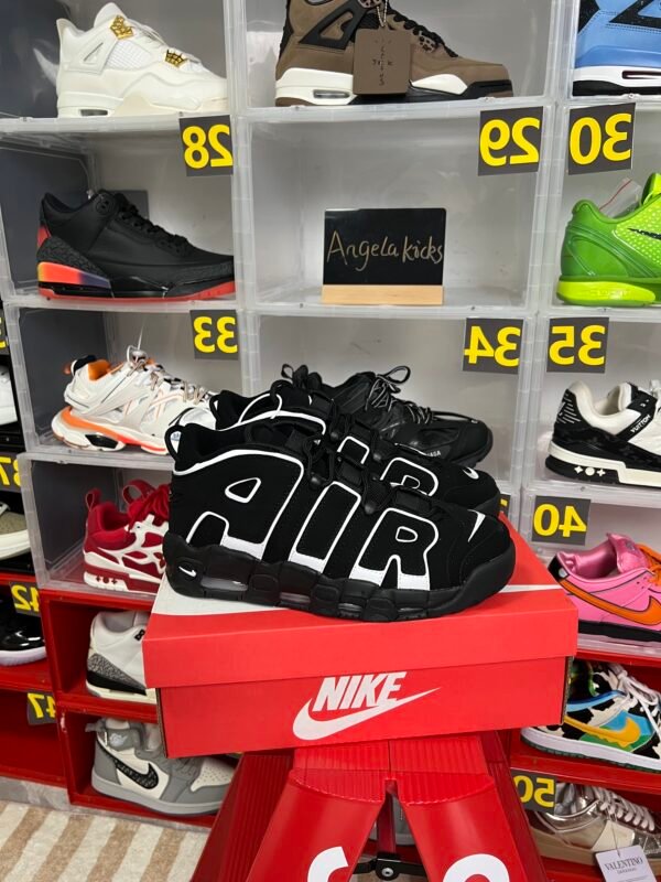 Nike Air More Uptempo 96 Black White