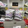Balenciaga Runner Leather Free Grey Light Purple Neon Yellow White