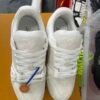 Louis Vuitton LV Trainer Beige Monogram Demin
