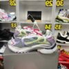 Balenciaga Runner Leather Free Grey Light Purple Neon Yellow White