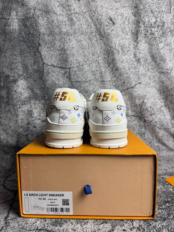 Louis Vuitton LV Trainer Takashi Murakami White