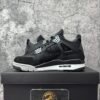 Jordan 4 Retro Black Canvas