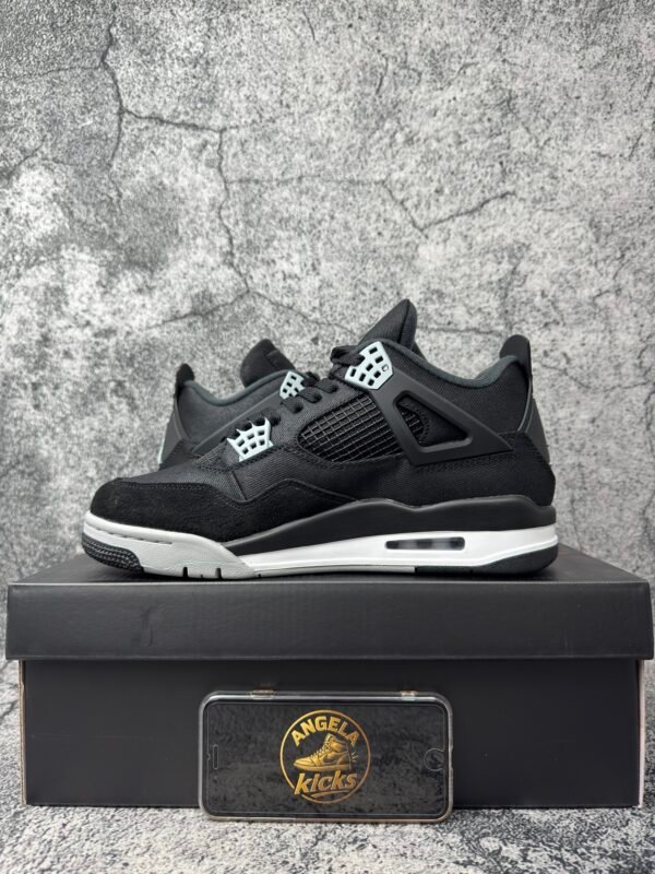 Jordan 4 Retro Black Canvas