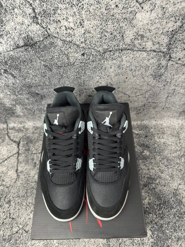 Jordan 4 Retro Black Canvas