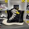 Rick Owens Porterville Jumbolaced High Black