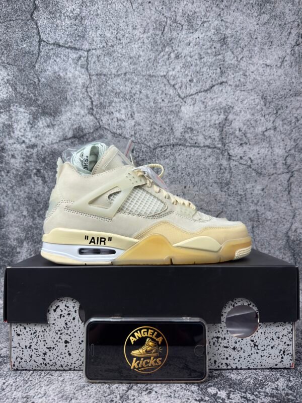 Jordan 4 Retro Off-White Sail