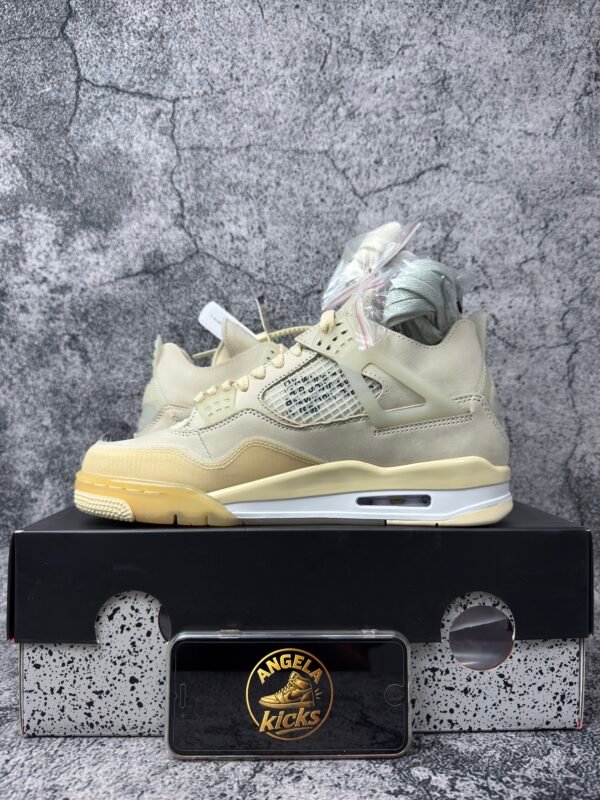 Jordan 4 Retro Off-White Sail