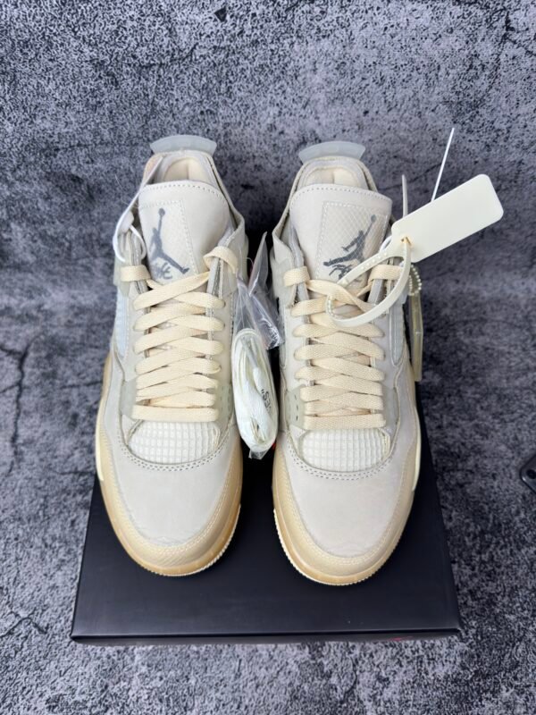 Jordan 4 Retro Off-White Sail