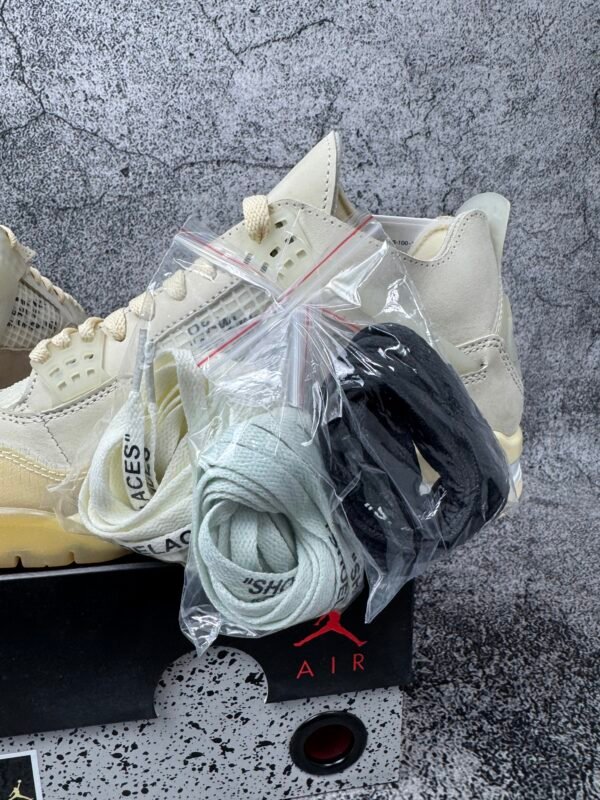 Jordan 4 Retro Off-White Sail