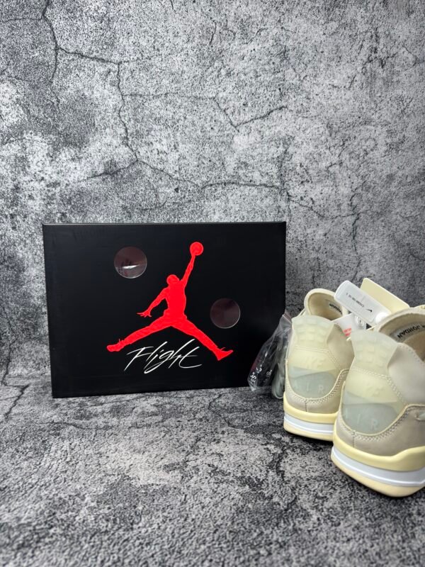 Jordan 4 Retro Off-White Sail