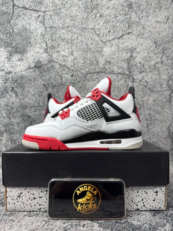 Jordan 4 Retro Fire Red
