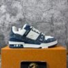 Louis Vuitton LV Trainer Monogram Denim White Blue