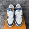 Louis Vuitton LV Trainer Monogram Denim White Blue