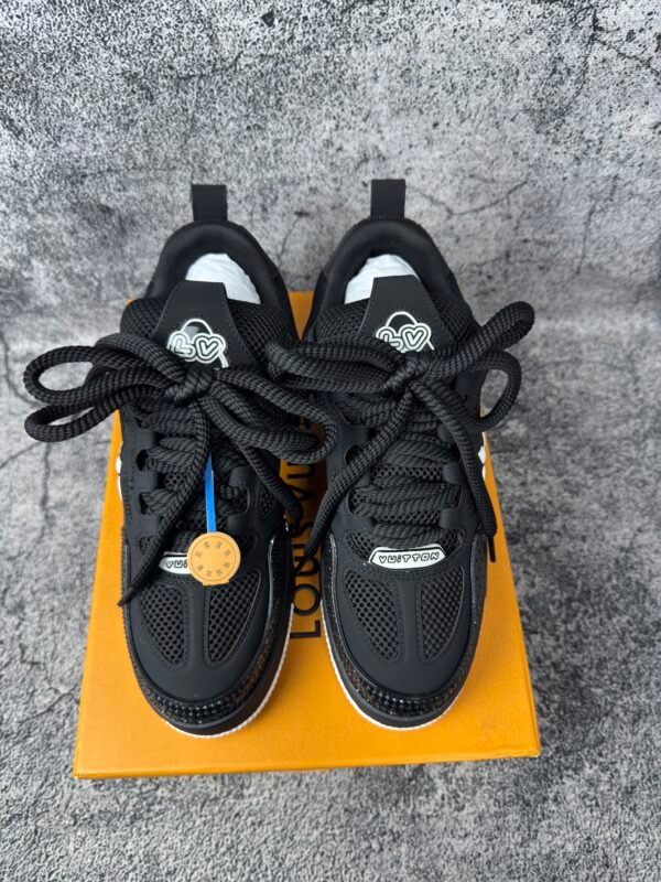 Louis Vuitton LV Skate Sneaker Black White