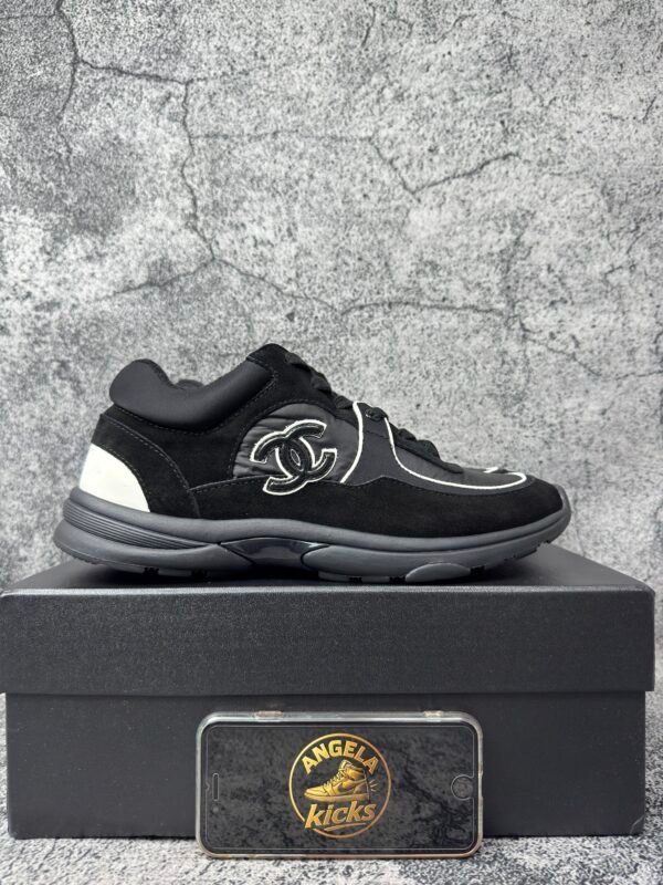 Chanel Low Top Trainer Black