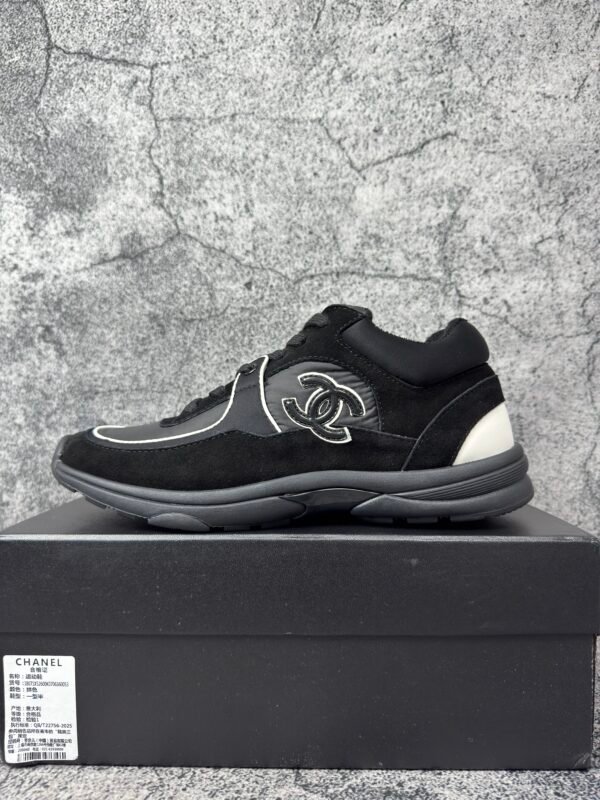 Chanel Low Top Trainer Black