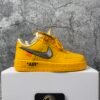 Nike Air Force 1 Low Off-White ICA University Gold