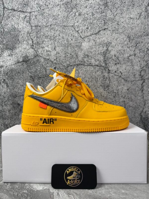 Nike Air Force 1 Low Off-White ICA University Gold