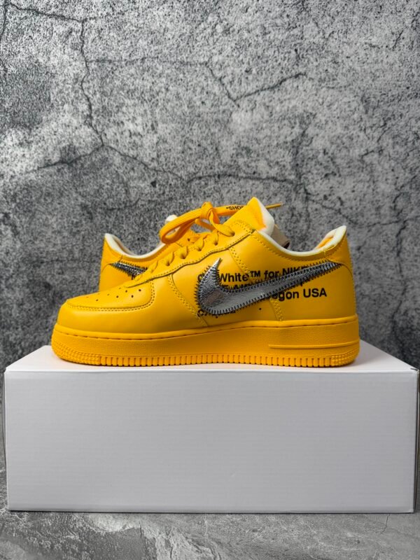 Nike Air Force 1 Low Off-White ICA University Gold