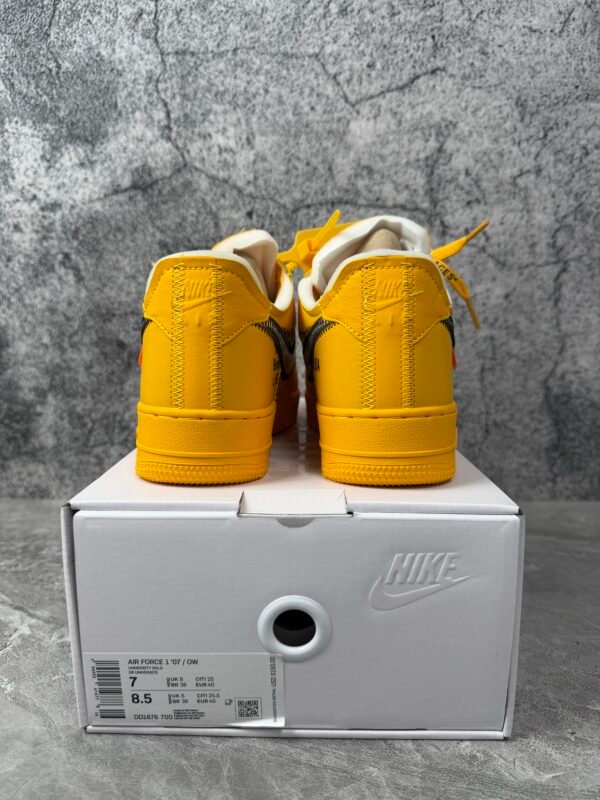 Nike Air Force 1 Low Off-White ICA University Gold