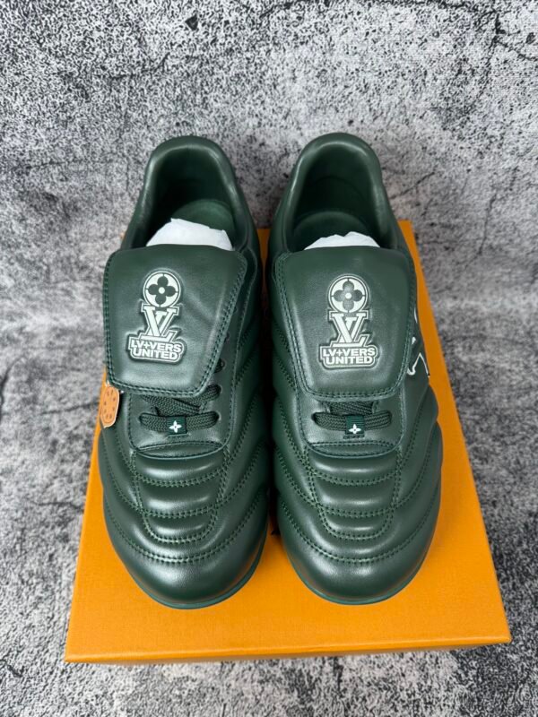 Louis Vuitton Green White Louis Vuitton LV Footprint Soccer Green/White