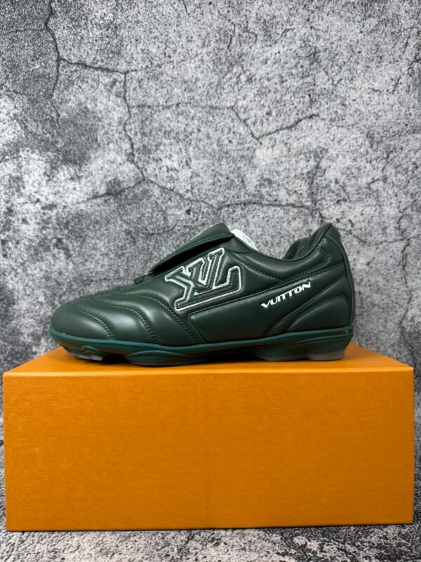 Louis Vuitton Green White Louis Vuitton LV Footprint Soccer Green/White