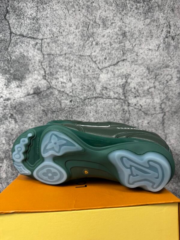 Louis Vuitton Green White Louis Vuitton LV Footprint Soccer Green/White