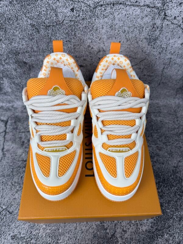 Louis Vuitton LV Skate Sneaker Yellow White