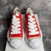 Maison Mihara Yasuhiro Hank OG Sole Canvas Low Red
