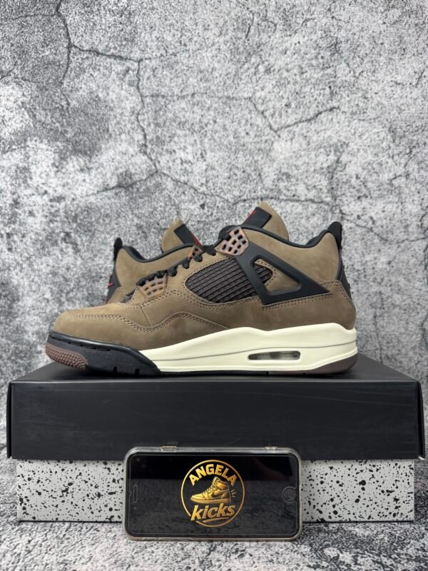 Jordan 4 Retro Travis Scott Olive