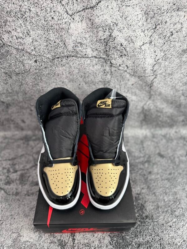Jordan 1 Retro High NRG Patent Gold Toe