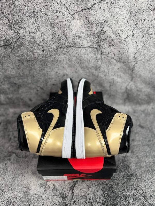 Jordan 1 Retro High NRG Patent Gold Toe