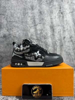 Louis Vuitton Skate Trainer Black Swarovski Monogran