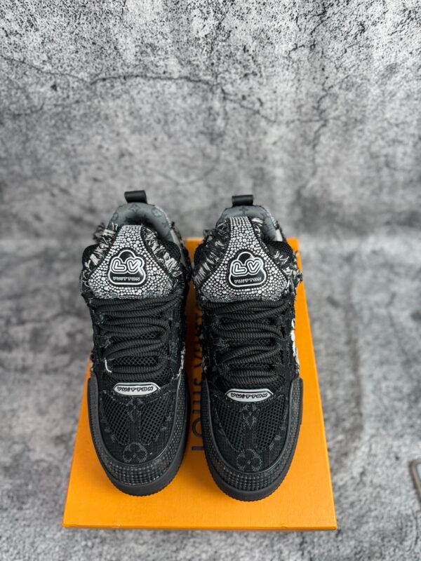 Louis Vuitton Skate Trainer Black Swarovski Monogran