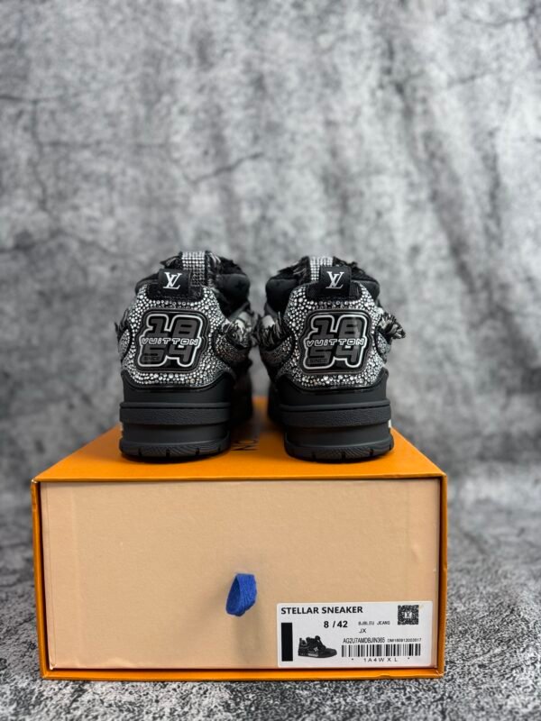 Louis Vuitton Skate Trainer Black Swarovski Monogran