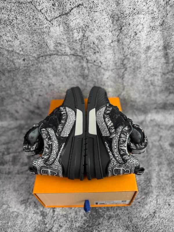 Louis Vuitton Skate Trainer Black Swarovski Monogran