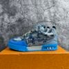 Louis Vuitton Skate Trainer Blue Swarovski Monogram