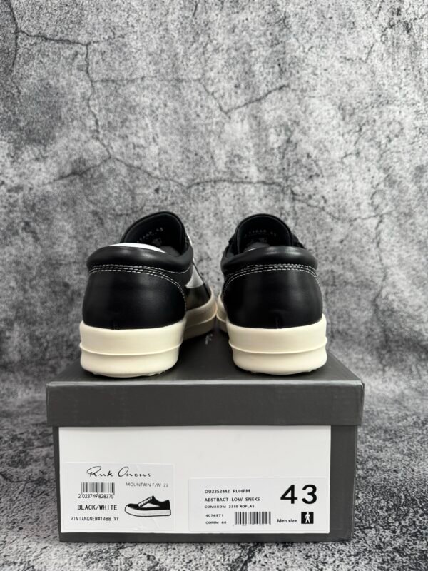 Rick Owens Vintage Sneaks Black Milk