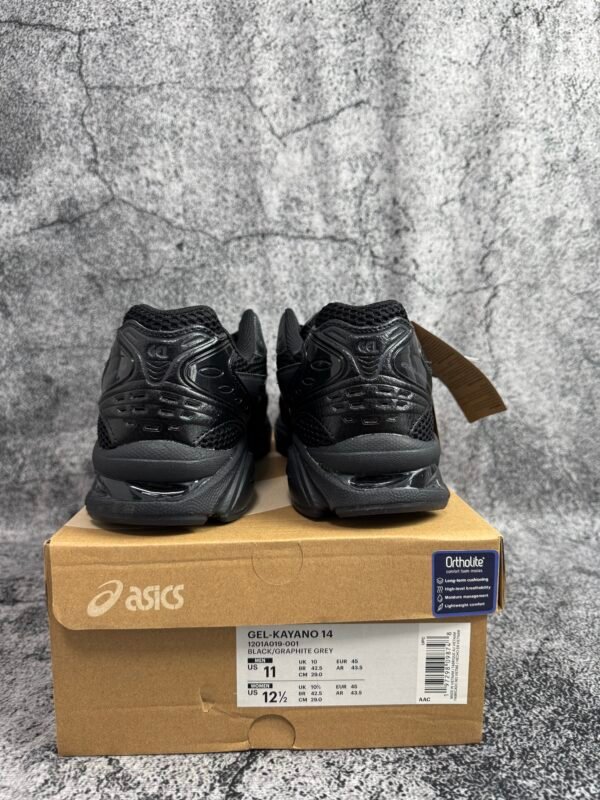 ASICS Gel-Kayano 14 Black Graphite Grey