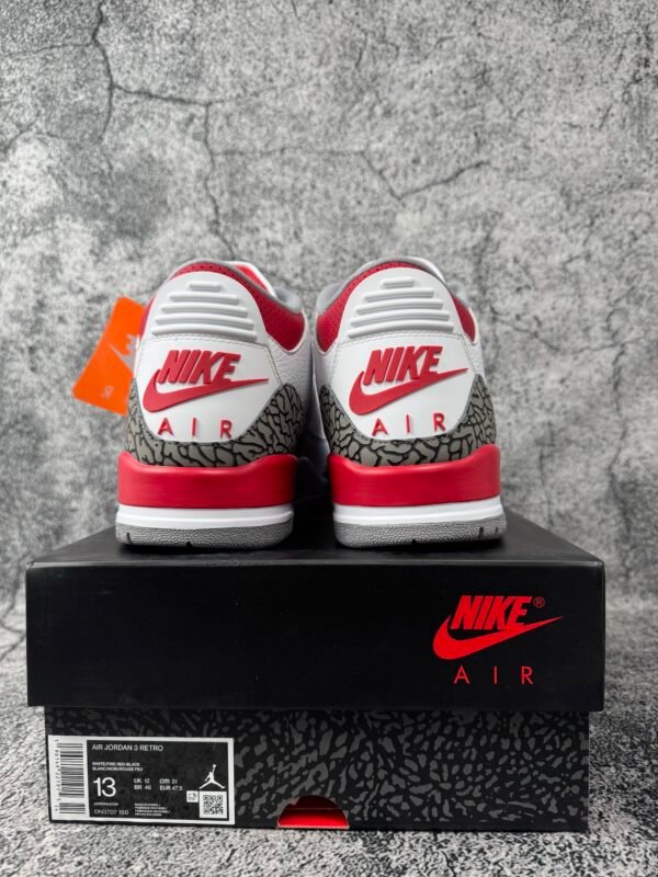 Jordan 3 Retro Fire Red