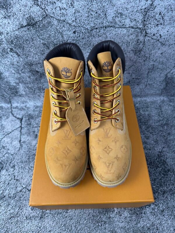 Louis Vuitton Timberland 6" Ankle Boot Wheat Monogram