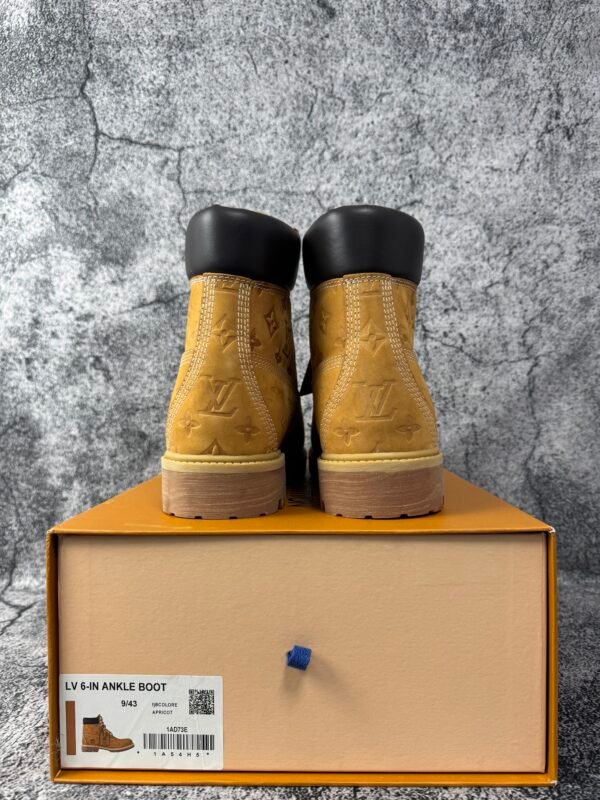 Louis Vuitton Timberland 6" Ankle Boot Wheat Monogram