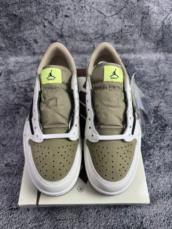 Jordan 1 Retro Low Golf Travis Scott Neutral Olive