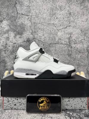 Jordan 4 Retro White Cement