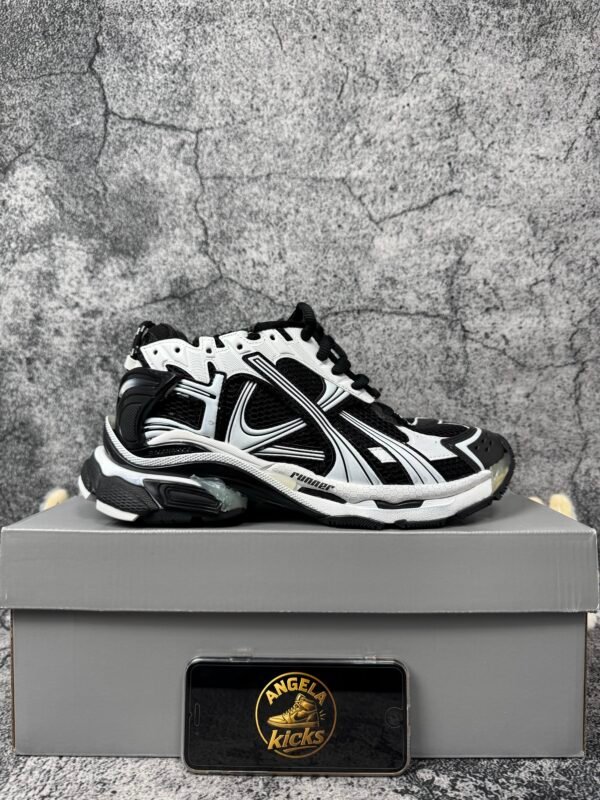 Balenciaga Runner Black White