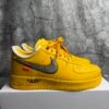 Nike Air Force 1 Low Off-White ICA University Gold