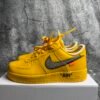 Nike Air Force 1 Low Off-White ICA University Gold