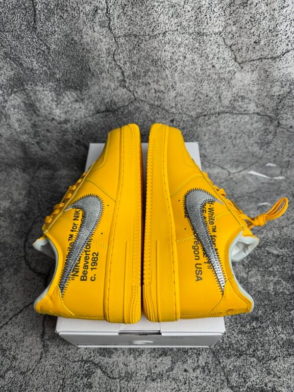 Nike Air Force 1 Low Off-White ICA University Gold