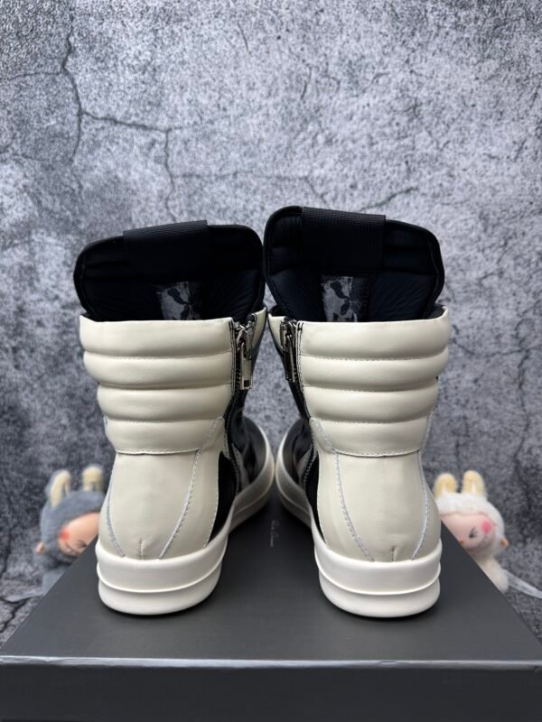 Rick Owens Geobasket High Black Milk