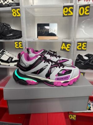 Balenciaga Track LED Grey Pink Black